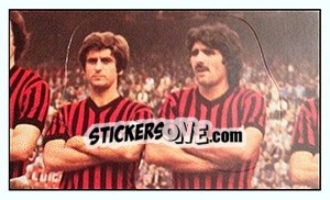 Figurina Squadra (2) - Calciatori 1976-1977 - Panini