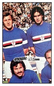 Cromo Squadra (2) - Calciatori 1976-1977 - Panini
