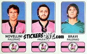 Sticker Adriano Novellini / Sergio Magistrelli / Enzo Bravi