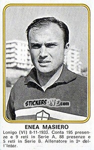 Sticker Enea Masiero - Calciatori 1976-1977 n. 459 - Panini