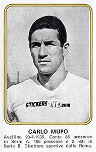 Figurina Carlo Mupo - Calciatori 1976-1977 - Panini