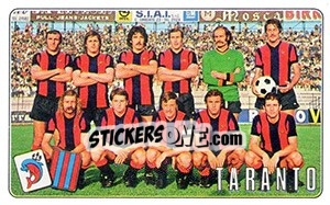 Figurina Squadra - Calciatori 1976-1977 - Panini