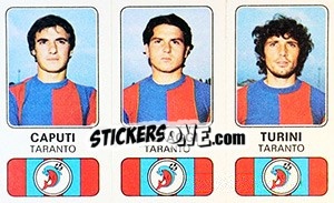 Sticker Federico Caputi / Franco Selvaggi / Alessandro Turini