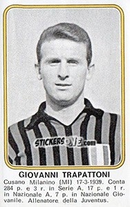 Sticker Giovanni Trapattoni - Calciatori 1976-1977 n. 519 - Panini