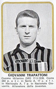 Cromo Giovanni Trapattoni - Calciatori 1976-1977 - Panini