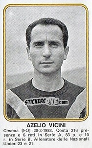 Cromo Azelio Vicini - Calciatori 1976-1977 - Panini