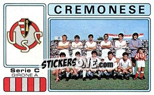 Sticker Cremonese - Calciatori 1976-1977 - Panini
