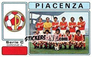 Cromo Piacenza - Calciatori 1976-1977 - Panini