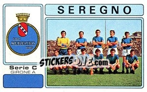 Sticker Seregno - Calciatori 1976-1977 - Panini