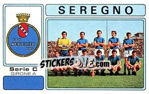 Sticker Seregno - Calciatori 1976-1977 n. 547 - Panini