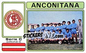 Sticker Anconitana - Calciatori 1976-1977 - Panini