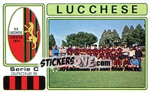 Figurina Lucchese - Calciatori 1976-1977 - Panini