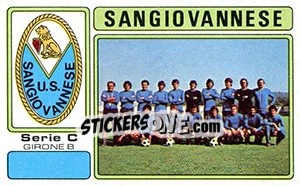 Sticker Sangiovannese - Calciatori 1976-1977 - Panini