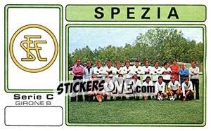 Figurina Spezia - Calciatori 1976-1977 - Panini