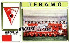 Sticker Teramo - Calciatori 1976-1977 - Panini