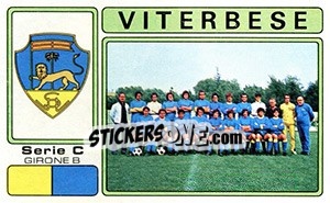 Figurina Viterbese - Calciatori 1976-1977 - Panini
