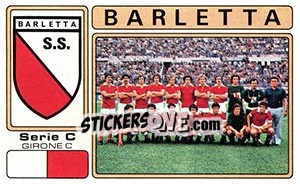 Sticker Barletta - Calciatori 1976-1977 n. 574 - Panini