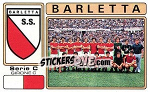 Sticker Barletta - Calciatori 1976-1977 - Panini