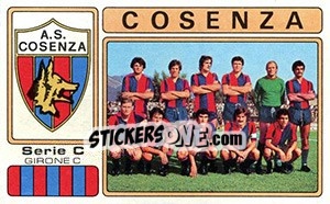 Sticker Cosenza - Calciatori 1976-1977 n. 578 - Panini