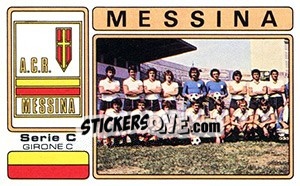 Sticker Messina - Calciatori 1976-1977 - Panini