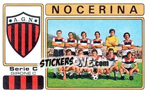 Sticker Nocerina - Calciatori 1976-1977 - Panini