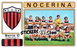 Sticker Nocerina - Calciatori 1976-1977 n. 583 - Panini