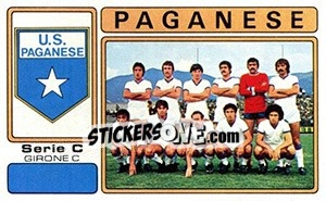 Sticker Paganese - Calciatori 1976-1977 n. 584 - Panini