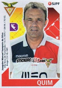 Sticker Quim - Futebol 2017-2018 n. 19 - Panini