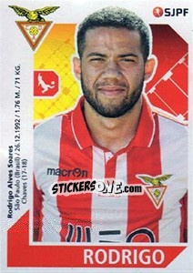Sticker Rodrigo - Futebol 2017-2018 - Panini