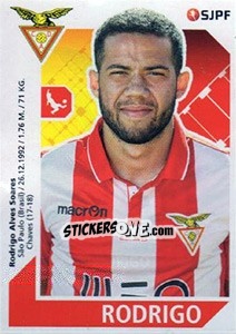 Figurina Rodrigo - Futebol 2017-2018 n. 21 - Panini
