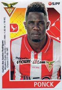Sticker Ponck - Futebol 2017-2018 n. 23 - Panini