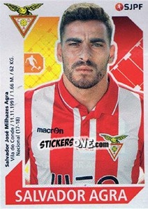 Sticker Salvador Agra - Futebol 2017-2018 n. 32 - Panini