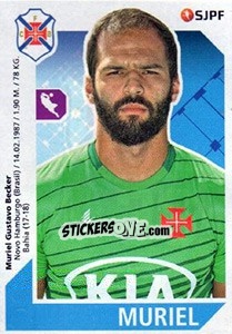 Sticker Muriel - Futebol 2017-2018 - Panini