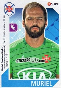 Sticker Muriel - Futebol 2017-2018 n. 36 - Panini