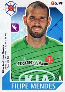 Sticker Filipe Mendes - Futebol 2017-2018 n. 37 - Panini
