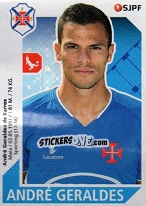 Sticker André Geraldes - Futebol 2017-2018 n. 38 - Panini