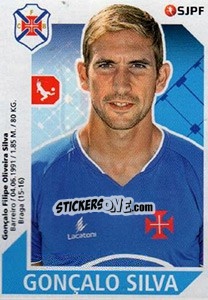 Sticker Gonçalo Silva - Futebol 2017-2018 - Panini