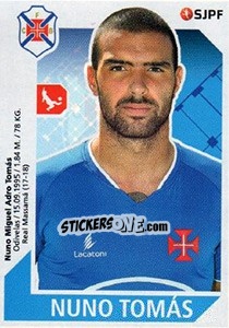 Sticker Nuno Tomás - Futebol 2017-2018 n. 41 - Panini