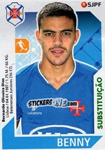 Sticker Benny - Futebol 2017-2018 n. 49bis - Panini