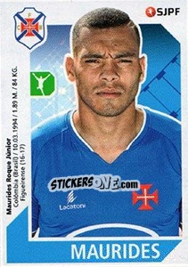 Sticker Maurides - Futebol 2017-2018 n. 52 - Panini