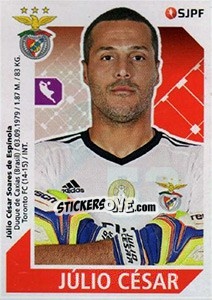 Sticker Júlio César - Futebol 2017-2018 - Panini