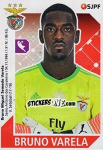 Cromo Bruno Varela - Futebol 2017-2018 n. 54 - Panini