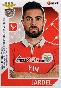 Sticker Jardel - Futebol 2017-2018 - Panini