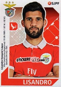 Cromo Lisandro López - Futebol 2017-2018 n. 58 - Panini