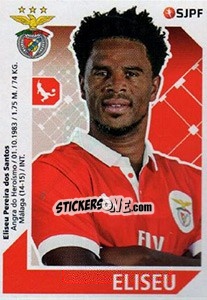 Sticker Eliseu - Futebol 2017-2018 - Panini