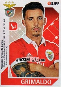 Sticker Grimaldo - Futebol 2017-2018 n. 60 - Panini