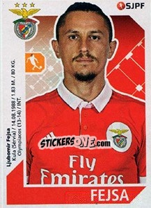 Sticker Ljubomir Fejsa - Futebol 2017-2018 n. 61 - Panini