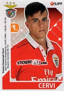 Sticker Cervi - Futebol 2017-2018 n. 64 - Panini