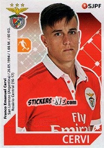 Figurina Cervi - Futebol 2017-2018 - Panini