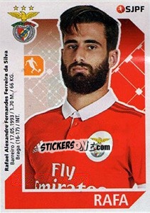 Sticker Rafa Silva - Futebol 2017-2018 n. 66 - Panini
